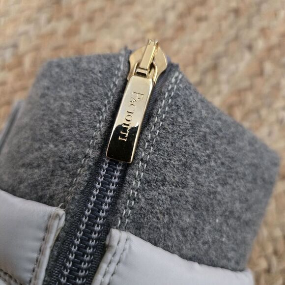 PACIOTTI 4US LEATHER BOOTIe WHITE/GREY/GOLD WOMENS SIZE 41/ US 10 SD16TNM - Picture 4 of 11